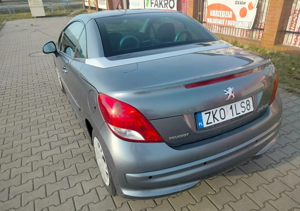 Peugeot 207 CC cena 9500 przebieg: 170650, rok produkcji 2009 z Koszalin małe 232